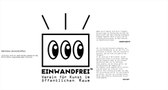 Desktop Screenshot of einwandfrei.org